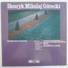 Górecki - Woytowicz, Radio-Symphonie-Orchester Berlin, Kamirski - Sinfonie Nr.3 LP + inzert (G/VG+) 1983, GER. 