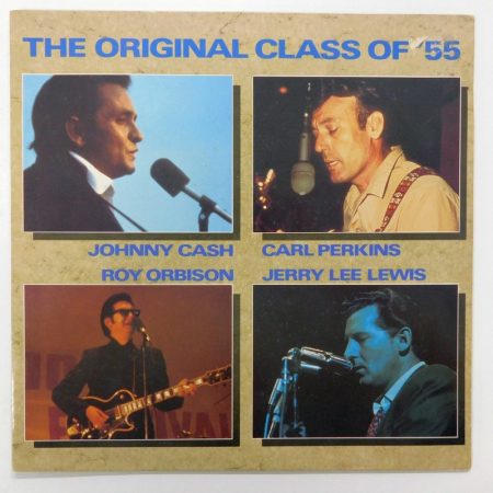 Johnny Cash, Jerry Lee Lewis, Roy Orbison, Carl Perkins - Orig. Class Of 55 LP (EX/VG+) GER, 1987.