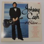 Johnny Cash - I Believe... LP (EX/EX) USA, 1984.