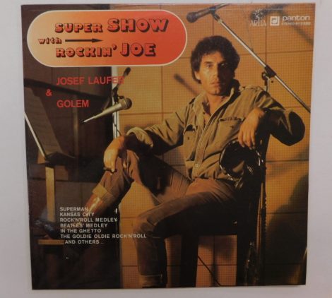 Josef Laufer & Golem - Super Show With Rockin' Joe LP (VG+/EX) CZE. 