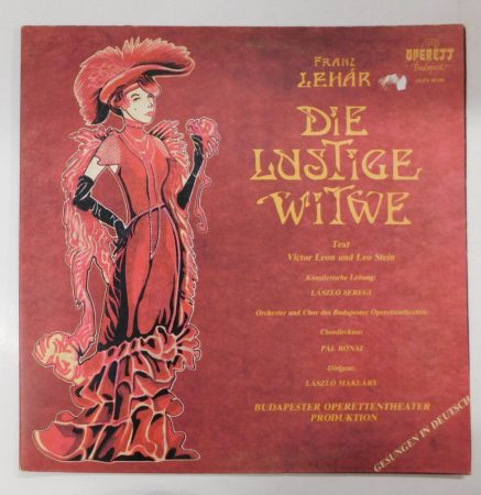 Franz Lehár - A víg özvegy / Die Lustige Witwe LP (EX/VG+)