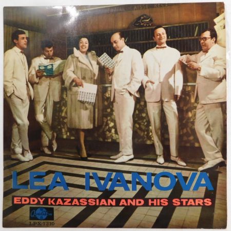 Lea Ivanova, Eddy Kazassian and His Stars, Adolf Schnelzer LP (VG/VG+) HUN