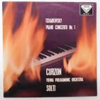   Tchaikovsky, Curzon, Vienna Philharmonic Orch., Solti - Piano Concerto No. 1  LP (VG+/VG) UK, 1960