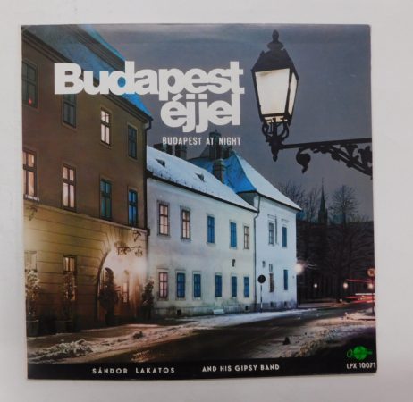 Lakatos Sándor És Zenekara - Budapest Éjjel LP (EX/VG+) 