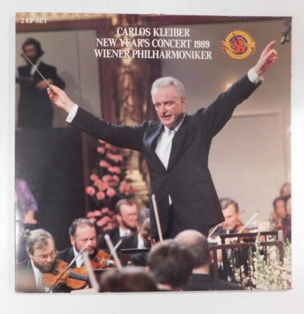 Carlos Kleiber - New Year's Concert 1989 2xLP (EX/EX) holland
