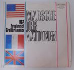   Lehrmusikkorps der Wachbataillons - Marsche der Nationen - USA - Frankreich - Grossbritannien LP (VG+/VG) GER