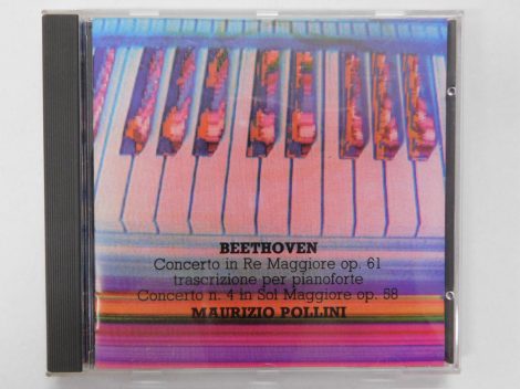 Beethoven, M. Pollini - Concerto in Re Maggiore op. 61 CD (NM/NM) FRA