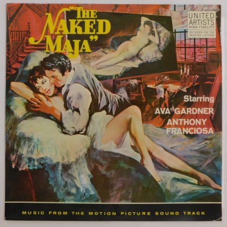 Angelo Lavagnino - The Naked Maja (O.S.T.) LP (G+,VG/VG+) 1959, USA.