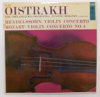   Oistrakh - Mendelssohn/Mozart - Violin Concerto No. 4 LP (VG+/VG+) 1956 USA
