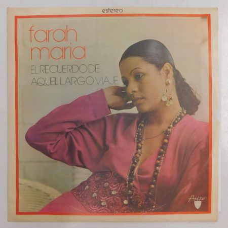 Farah Maria - El Recuerdo De Aquel Largo Viaje LP (VG+/VG) Cuba