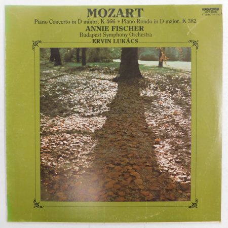 Mozart, Fischer Annie, Budapest Symphony, Lukács - Piano Concerto LP (NM/VG) 1977, HUN.