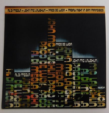 Al Di Meola, John McLaughlin, Paco De Lucía - Friday Night In San Francisco LP (EX/VG+) GER