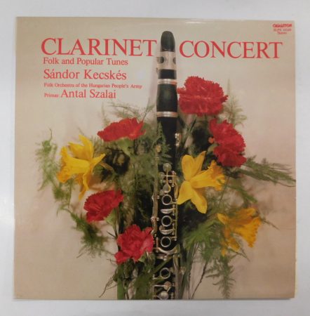 Clarinet Concert - Sándor Kecskés/Antal Szalai LP (VG+/G+)