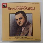   The Art Of Beniamino Gigli - Volume 1 (1918-1946) 3xLP (EX/EX) UK. 