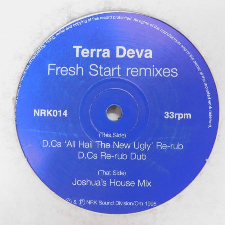 Terra Deva - Fresh Start 12" VG+ 1998 UK