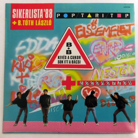 Pop-Tari-Top - Sikerlista '88 LP (EX/VG+) pop tari top B. Tóth László