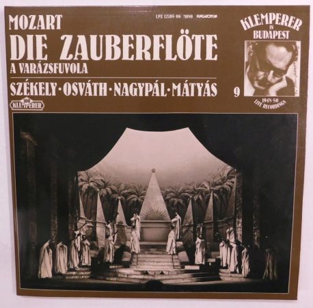 Mozart, Klemperer, Székely - Varázsfuvola 2xLP (NM/EX) HUN. zauberflöte