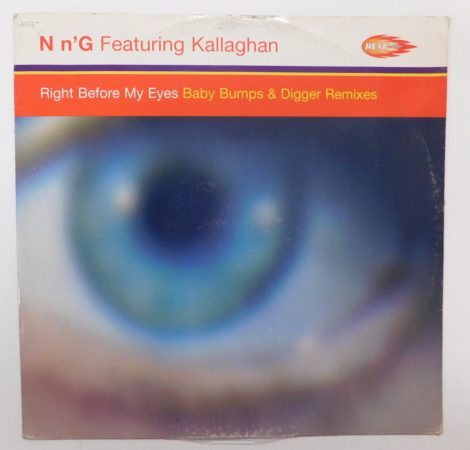 N nG feat. Kallaghan - Right Before My Eyes (12inch, VG/G+) UK.1998