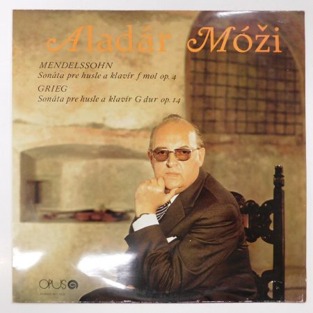 Mózi, Mendelssohn, Grieg - Sonáta Pre Husle A Klavír LP (EX/VG+) CZE