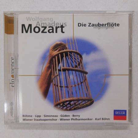 Mozart - Die Zauberflöte (Highlights) CD (EX/NM) GER varázsfuvola