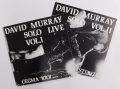   David Murray - Solo Live Vol.1 + Vol.2 (2xLP) (NM/VG+) 1980 ITA