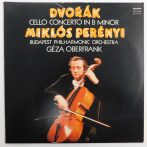   Dvorak, Perényi Miklós , Budapesti Filharmóniai T. Z. - H-moll gordonkaverseny LP (NM/EX) HUN