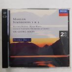   Mahler - Solti, Harper, Watts, London Symphony - Symphonies 1&2 2xCD (EX/EX) 1996, EUR.