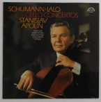   Robert Schumann - E. Lalo, Prague Symph. Orch. S. Apolín, V. Válek - Cello Concertos LP (NM/EX) CZE