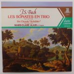   Bach - Marie-Claire Alain - Les Sonates En Trio - Six Chorals Schübler 2xLP (EX/VG+) FRA
