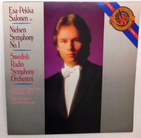 Esa-P. Salonen - Swe. Radio S.O., New Stockholm Chamber O. -Nielsen Symph. No.1 Op.7/Little Suite Op.1 LP (VG+VG+) HOLL