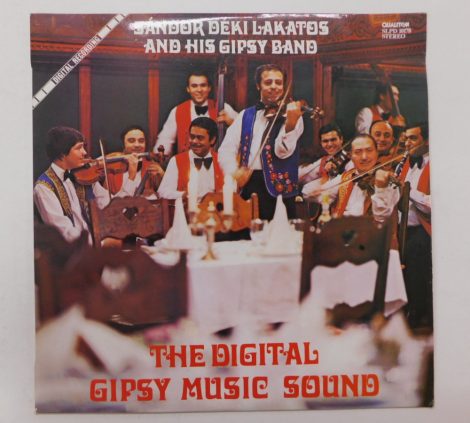 Sándor Déki Lakatos And His Gipsy Band - The Digital Gipsy Music Sound LP (EX/VG+)HUN. 