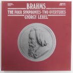   Brahms, Lehel - The Four Symphonies - Two Overtures 4xLP box+booklet (EX/VG) HUN