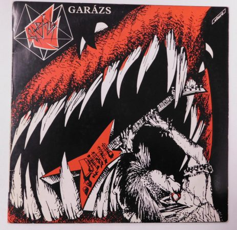 V/A - Garázs LP + inzert (EX/VG+) HUN. 1989. Moby Dick Auróra Sziámi Stress Waszlavik