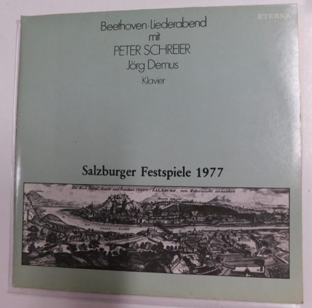 Beethoven, Peter Schreier, Jörg Demus - Beethoven-Liederabend 2xLP (VG+/VG+)
