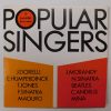 V/A - Popular Singers LP (VG+/VG+) bolgár