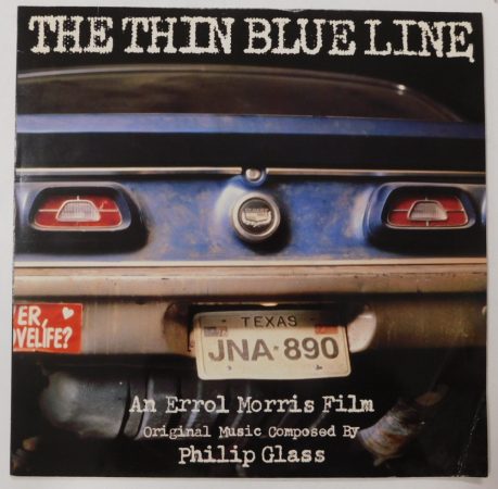 Philip Glass - The Thin Blue Line LP (NM/VG+) GER.