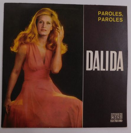 Dalida - Paroles, Paroles LP (VG/VG) ROM