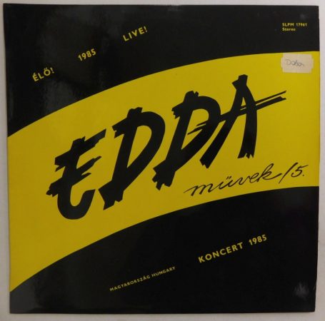 Edda Művek 5. - Koncert 1985 LP + inzert (VG+/EX)