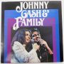 Johnny Cash - Johnny Cash and Family LP (EX/VG+) UK, 1978.