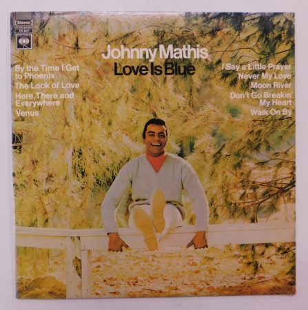 Johnny Mathis - Love Is Blue LP (VG+/EX) USA, 1968