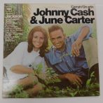   Johnny Cash & June Carter - Carryin' On With LP (VG+/VG) USA, 1967