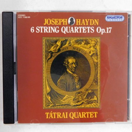 Haydn, Tátrai Quartet - 6 String Quartets Op.17 2xCD (NM/NM) 1995 HUN