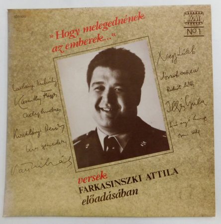 Farkasinszki Attila - Hogy melegednének az emberek LP (EX/NM)
