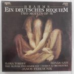   Brahms, Slovak Philharmonics,  Ferencsik - Ein Deutsches Requiem 2xLP box + booklet (NM/VG+) 1983, HUN 