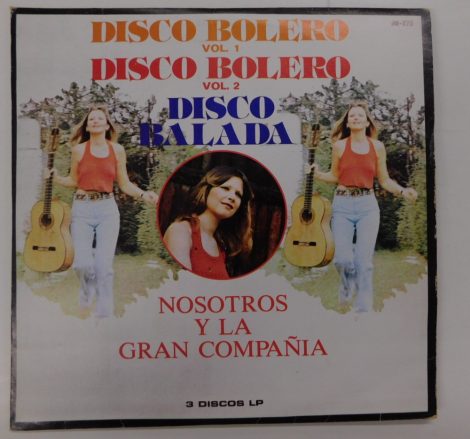 Nosotros Y La Gran Compania - Disco bolero, Disco balada 3xLP (EX/VG) Mexico