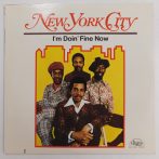   New York City - I'm Doin' Fine Now LP (EX/EX) 1973 USA