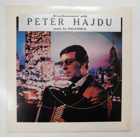 Accordionconcert with Peter Hajdu - Made by Columbia LP (VG+/VG+) USA ALÁÍRT