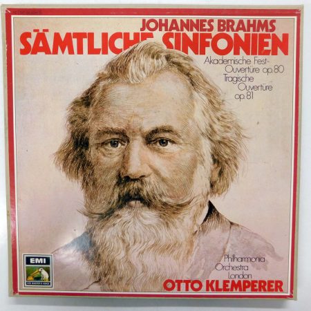 Johannes Brahms - Samtliche Sinfonien 4xLP (NM/VG) GER