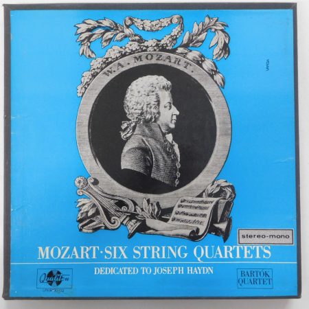 Mozart - Bartók Quartet - Dedicated To Haydn 3xLP box + booklet (EX/VG+) HUN