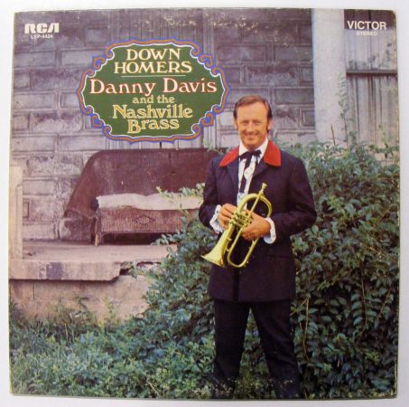 Down Homers - Danny Davies and the Nashwille Brass LP (EX/VG+) USA